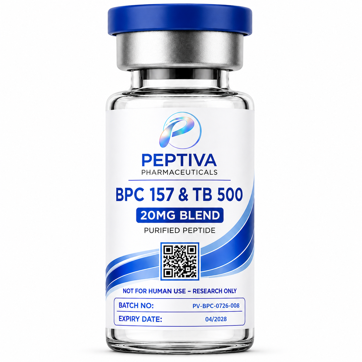 BPC-157 & TB-500 20mg Blend Vial
